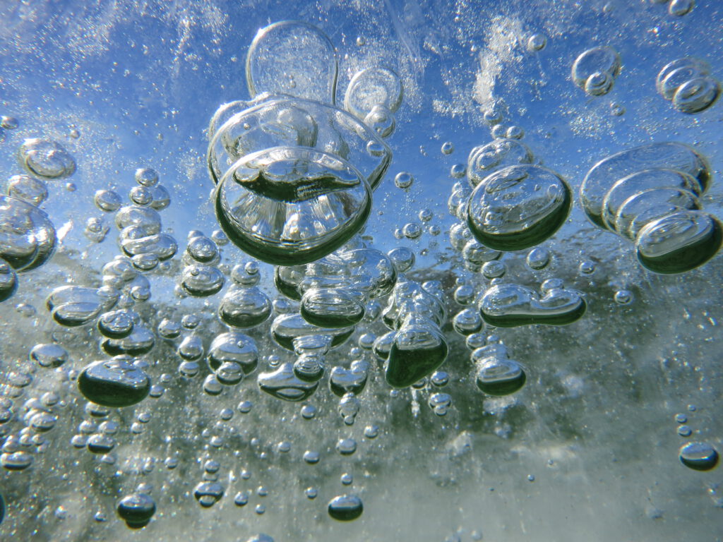 Unterwasser unter eis Urisee Eistauchen Specialty divexellence Tauchschule Ulm