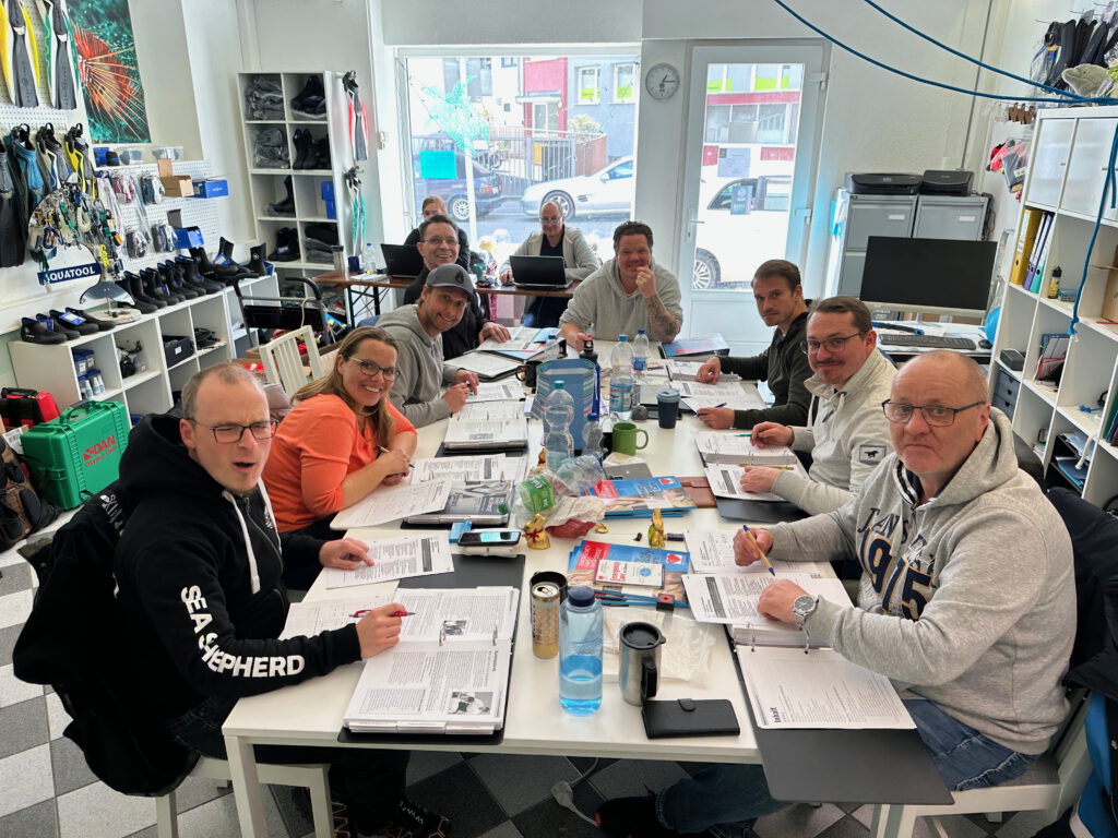 diveXellence Tauchschule Ulm IDC Tauchlehrerkurs PADI Advanced Training Academy