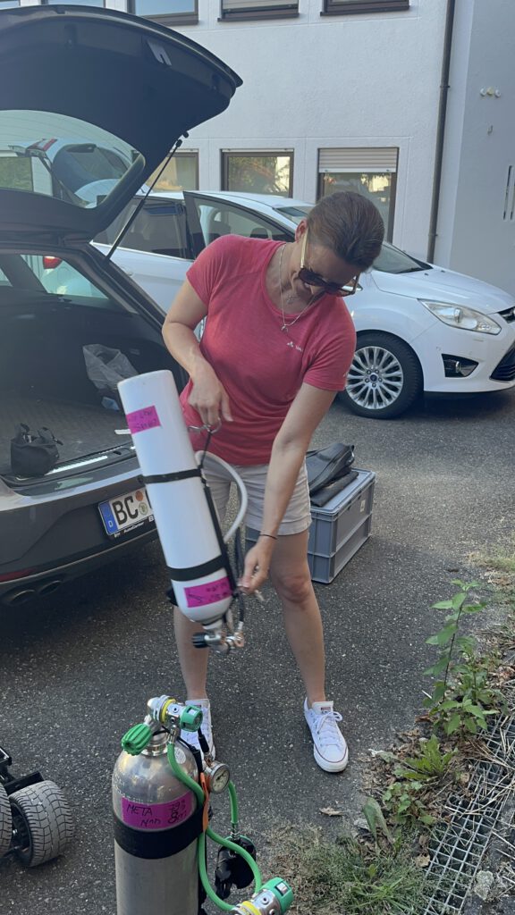Tec Gasblender Tauchschule Ulm PADI diveXellence